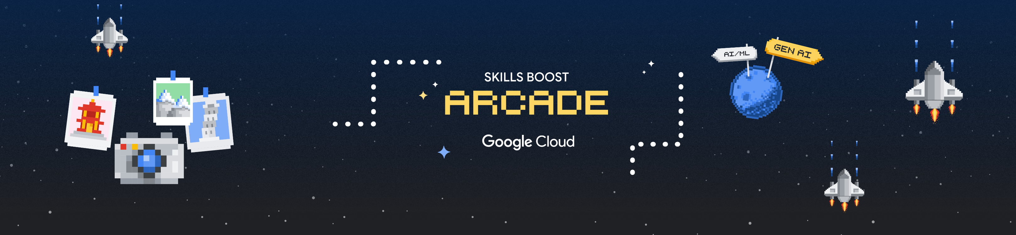 Google Cloud Arcade interface